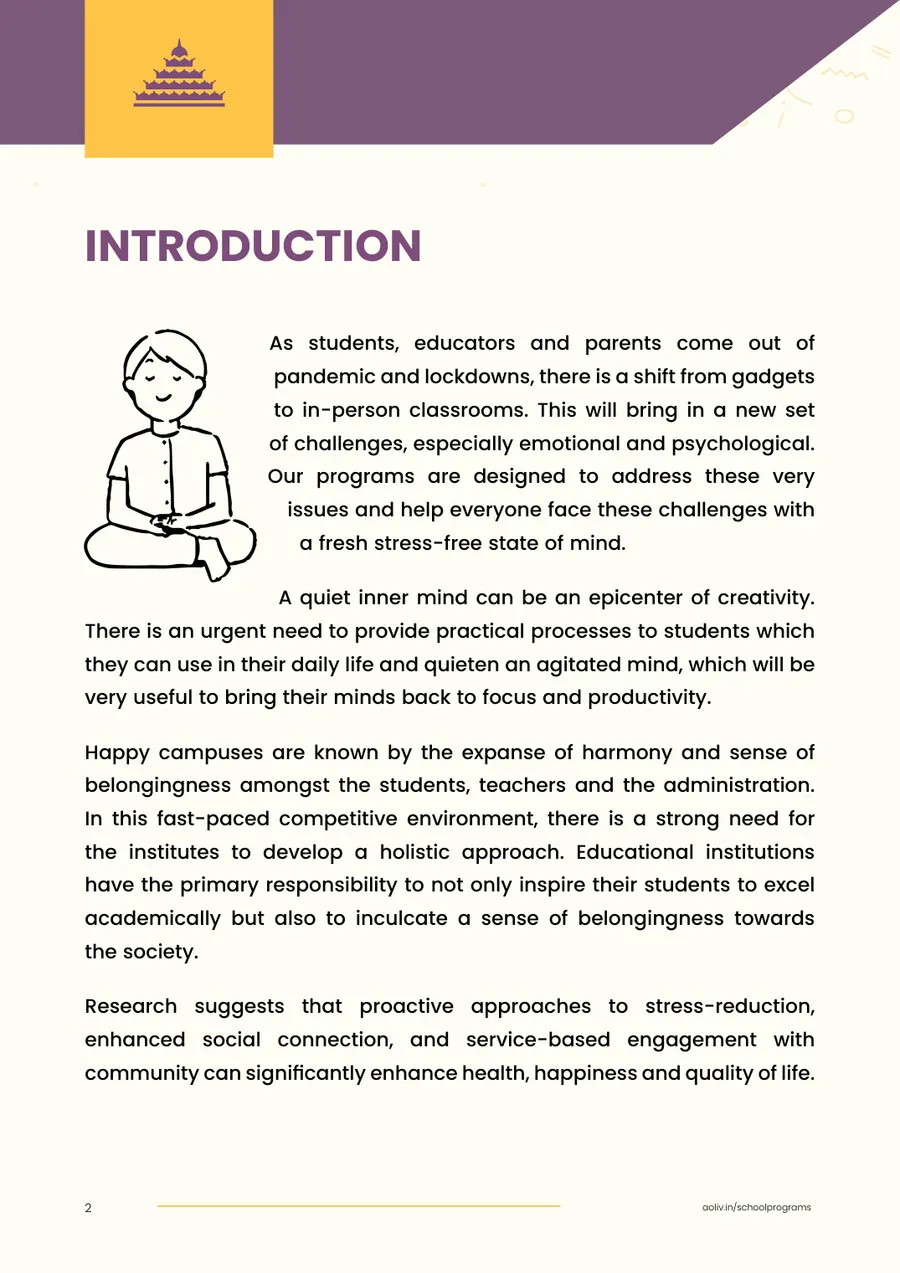 Proposal page 4: Introduction